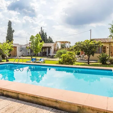 Villa Can Bleo Is A Great Four Bedroom Sleeping 7 Guests With Its Own Hot-tub Pool Pollenca